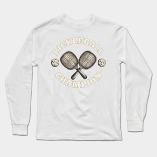 Pickleball Champion - Vintage Long Sleeve T-Shirt